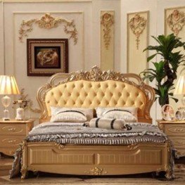 Carved Bed
